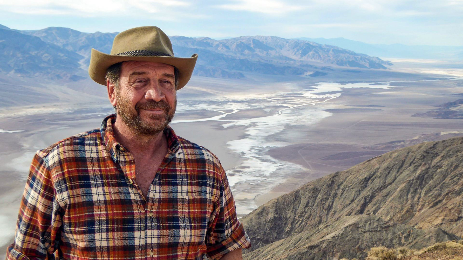 Backdrop for Into Death Valley with Nick Knowles