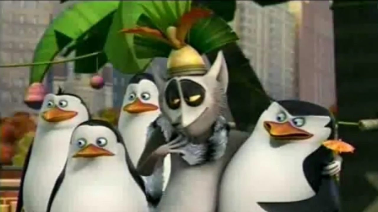 Backdrop for The Penguins of Madagascar: Happy King Julien Day