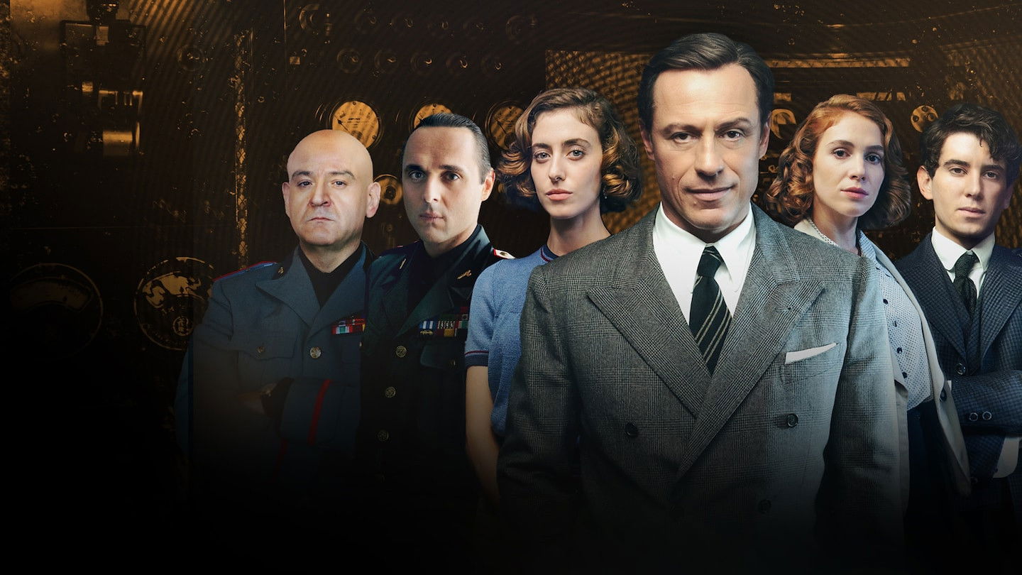 Backdrop for Marconi: The Man Who Networked the World