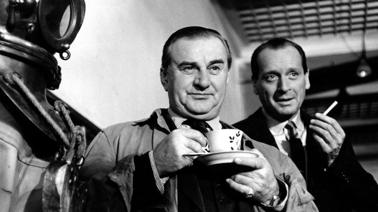 Backdrop for Alibi on the Lake