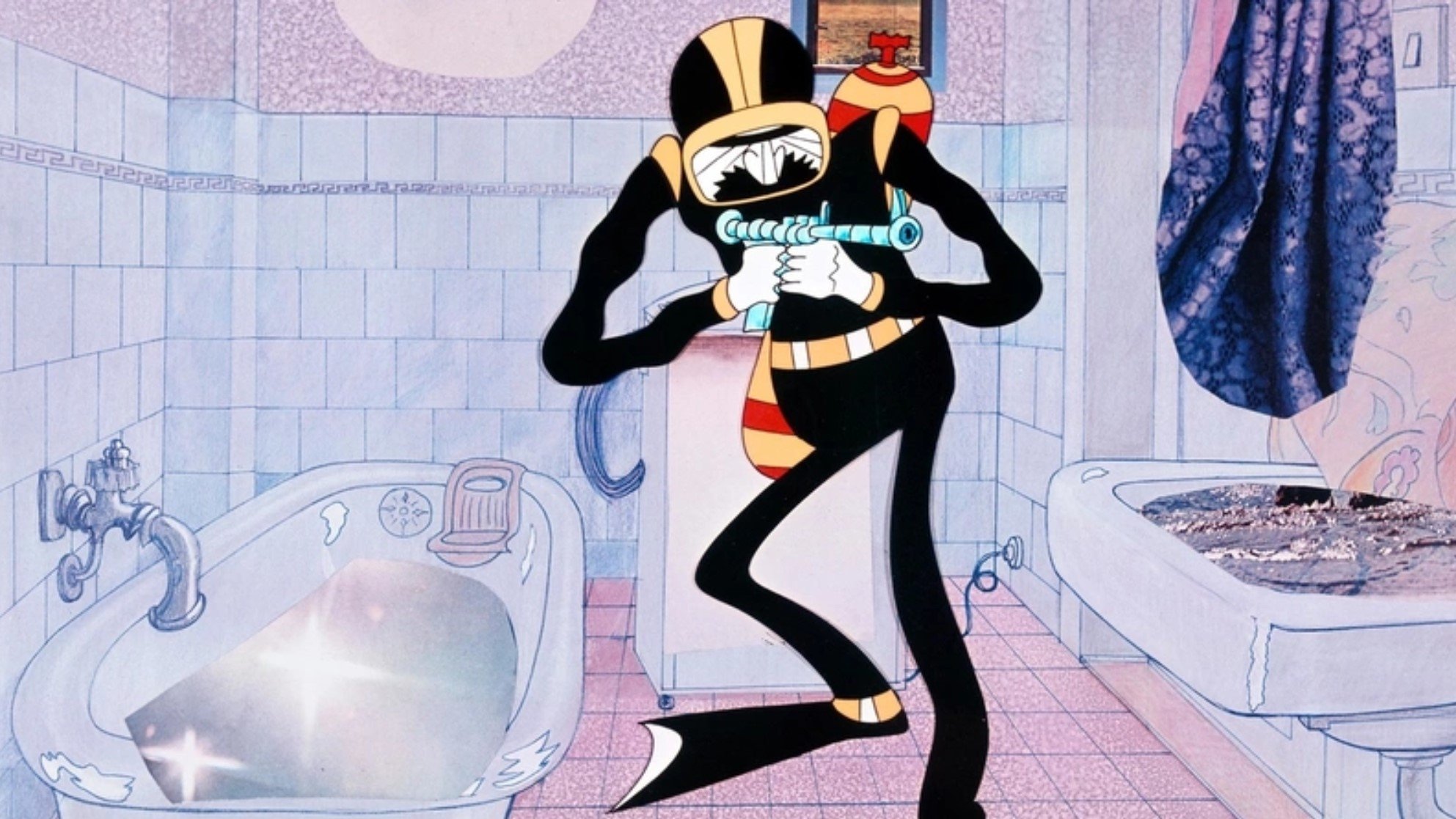 Backdrop for Bubble Bath