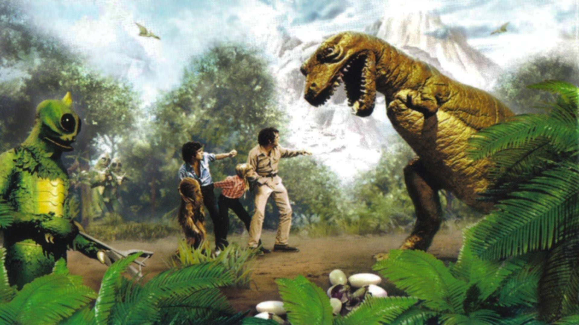 Backdrop for Land of the Lost