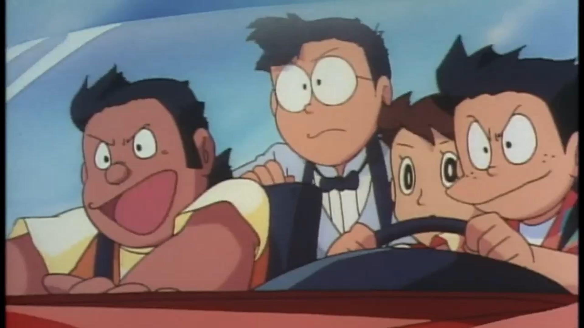 Backdrop for Nobita's the Night Before a Wedding