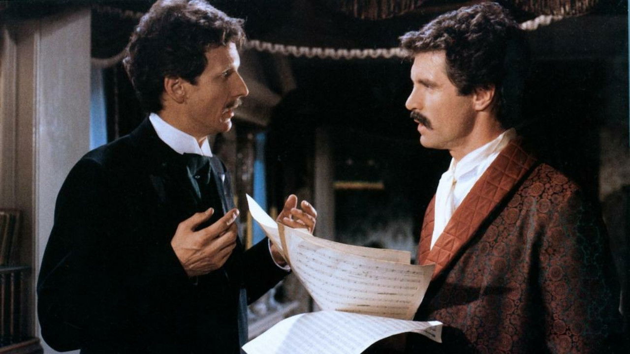 Backdrop for Johann Strauss: The King Without a Crown