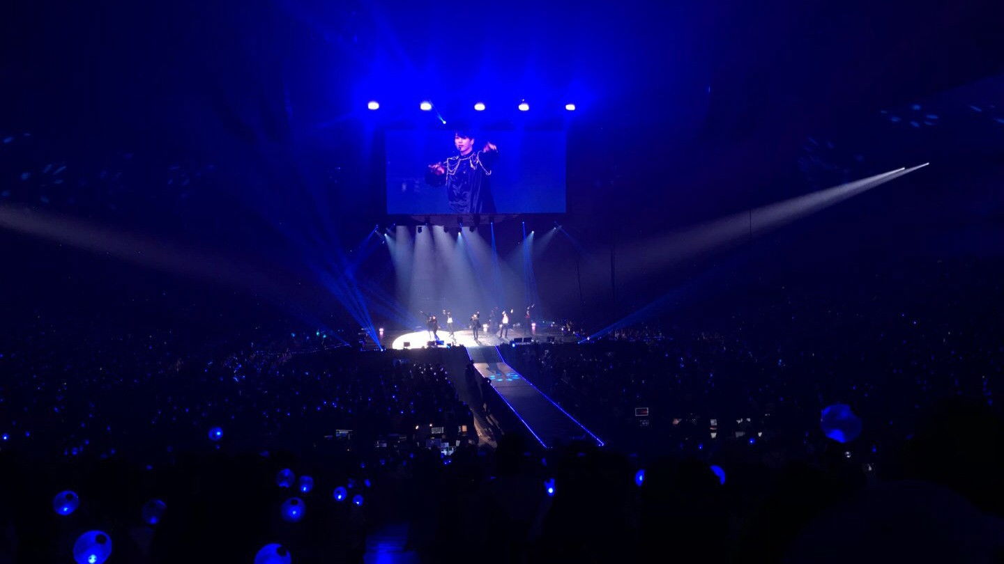 Backdrop for BTS Japan Official Fanmeeting Vol.4 ~Happy Ever After~