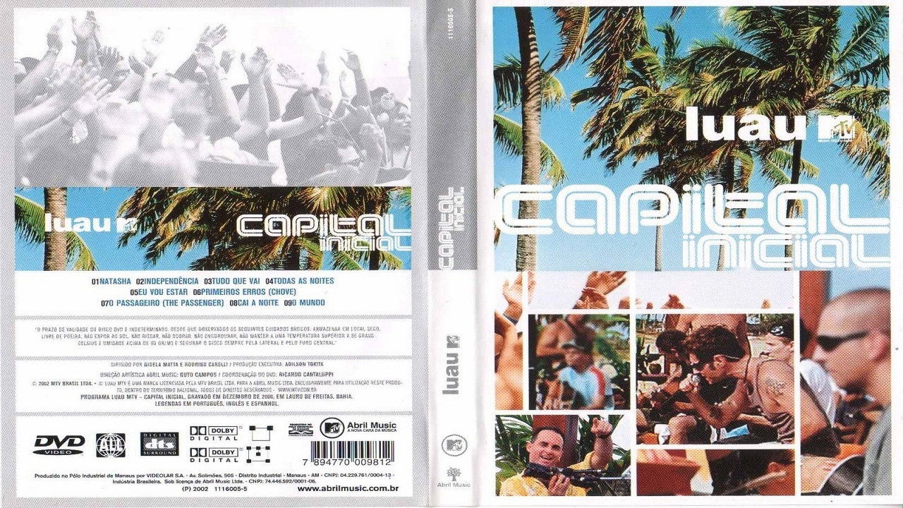 Backdrop for Luau MTV (Capital Inicial)