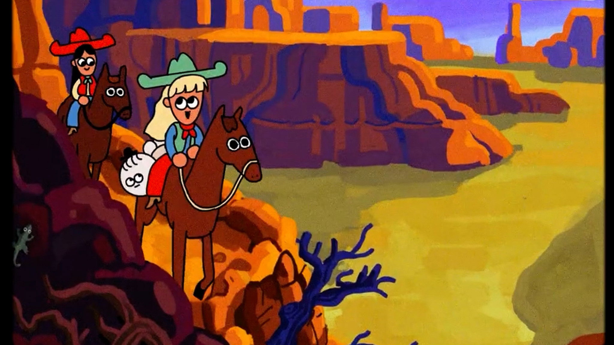 Backdrop for Cowgirlies