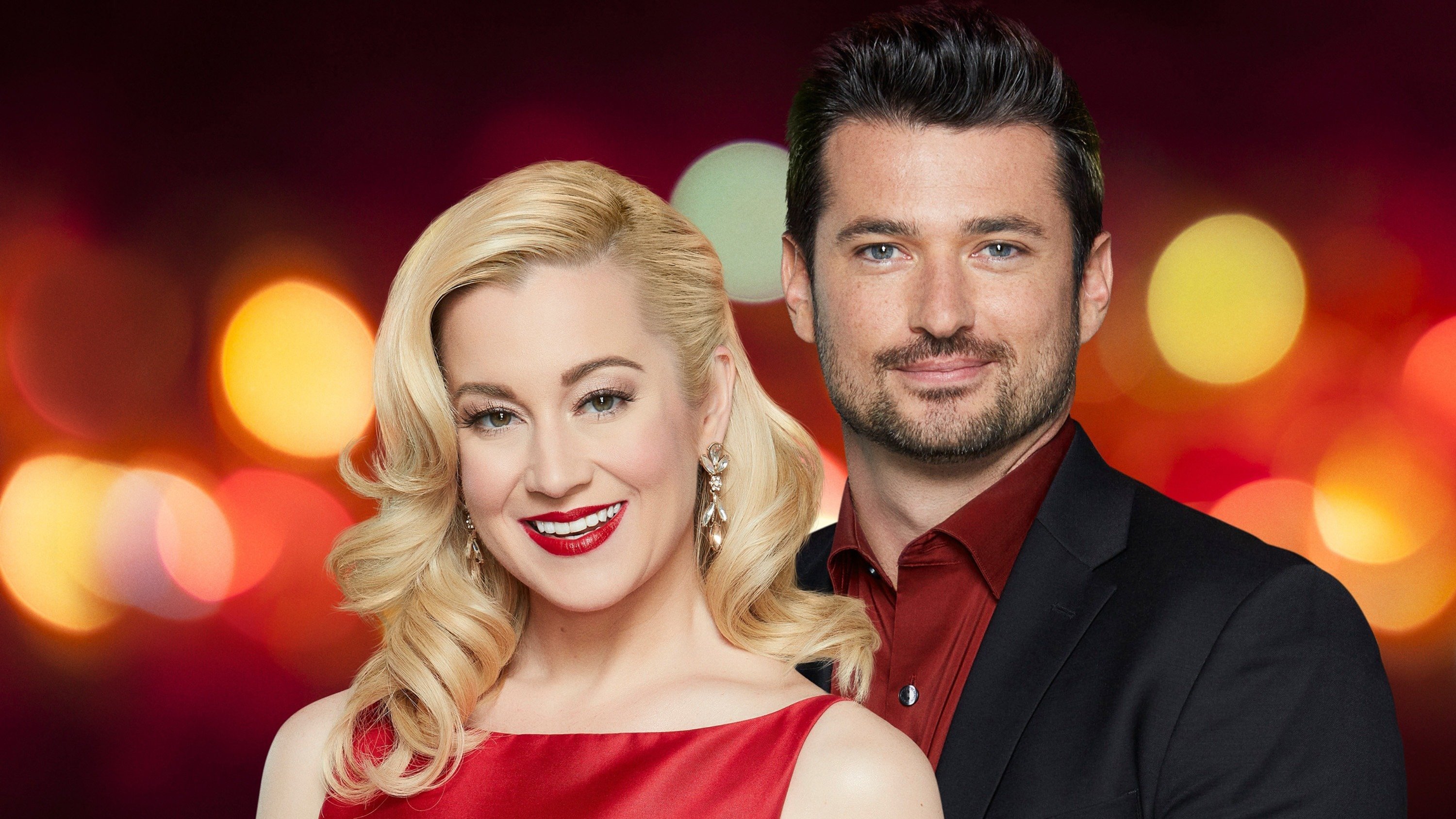 Backdrop for Christmas at Graceland