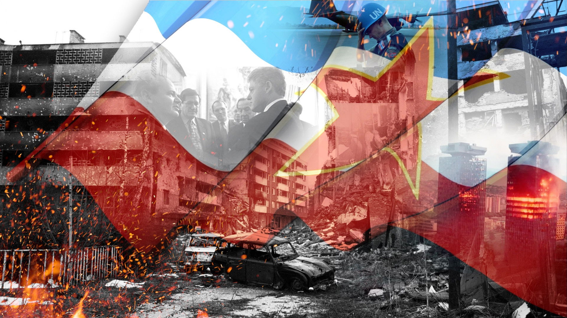 Backdrop for The Death of Yugoslavia