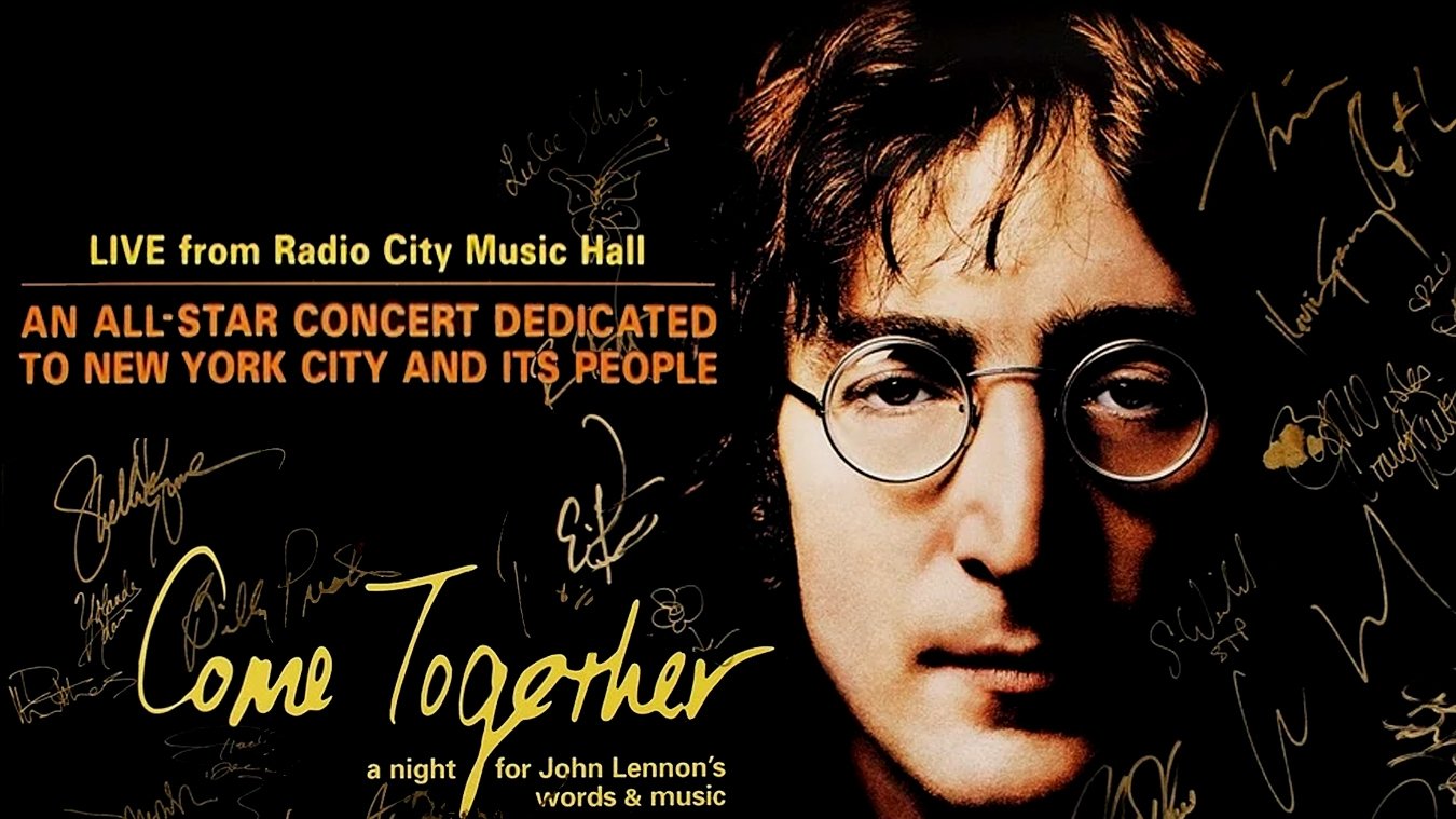 Backdrop for Come Together: A Night for John Lennon's Words & Music