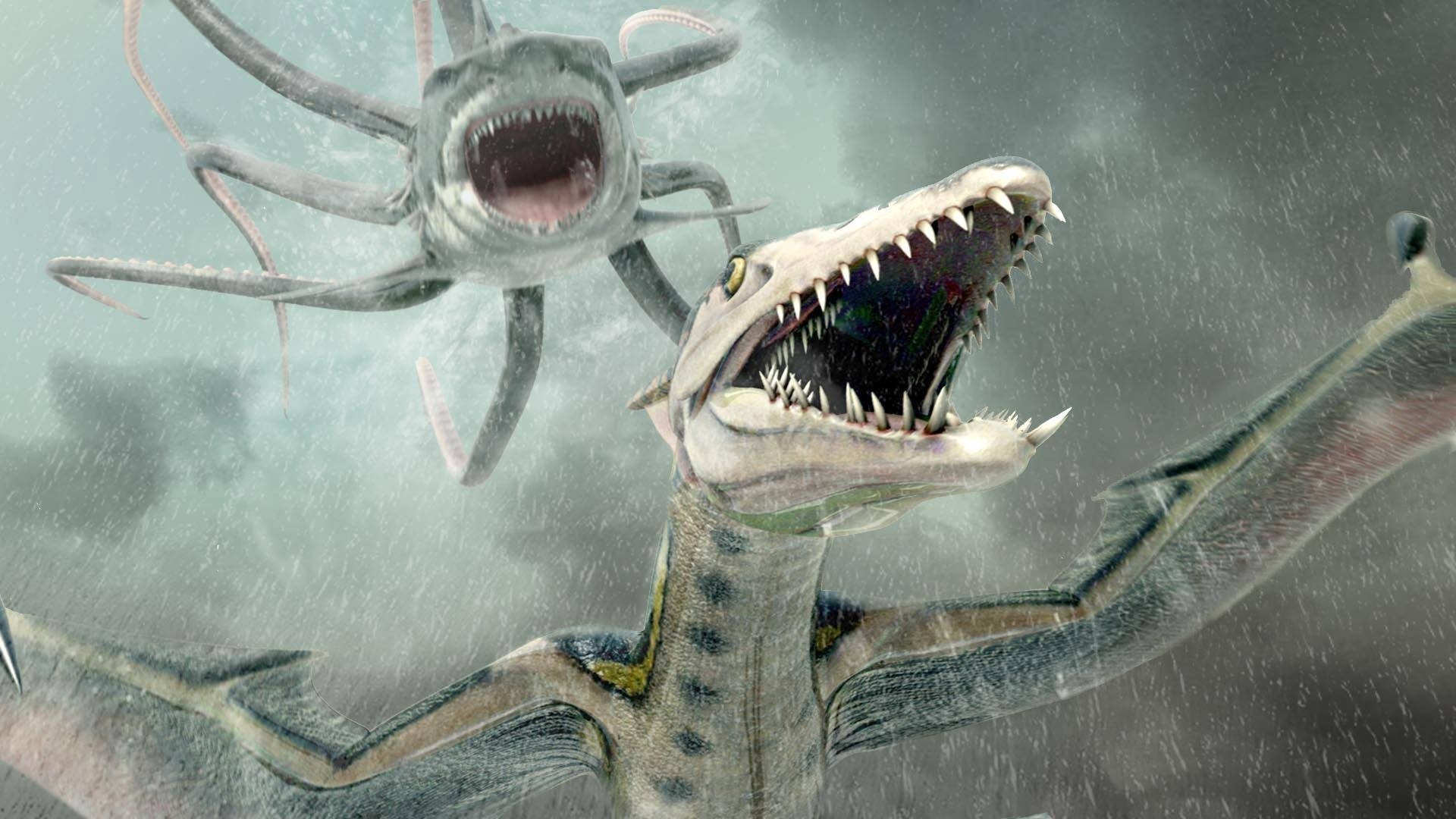 Backdrop for Sharktopus vs. Pteracuda