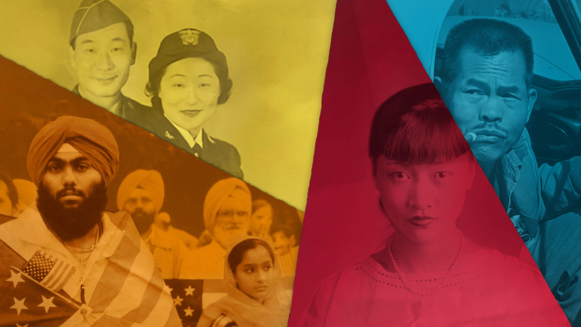 Backdrop for Asian Americans