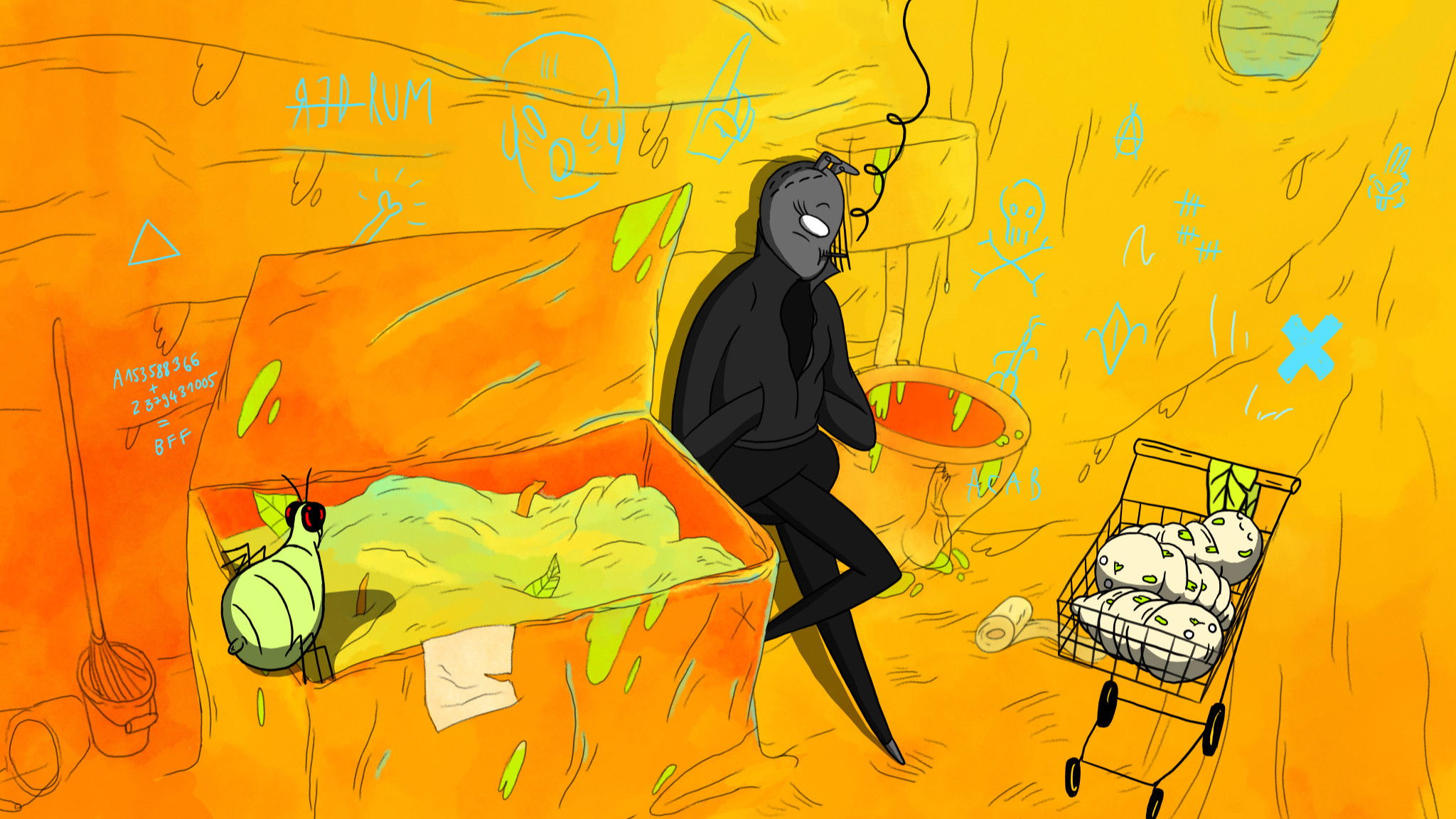 Backdrop for Ant Hill