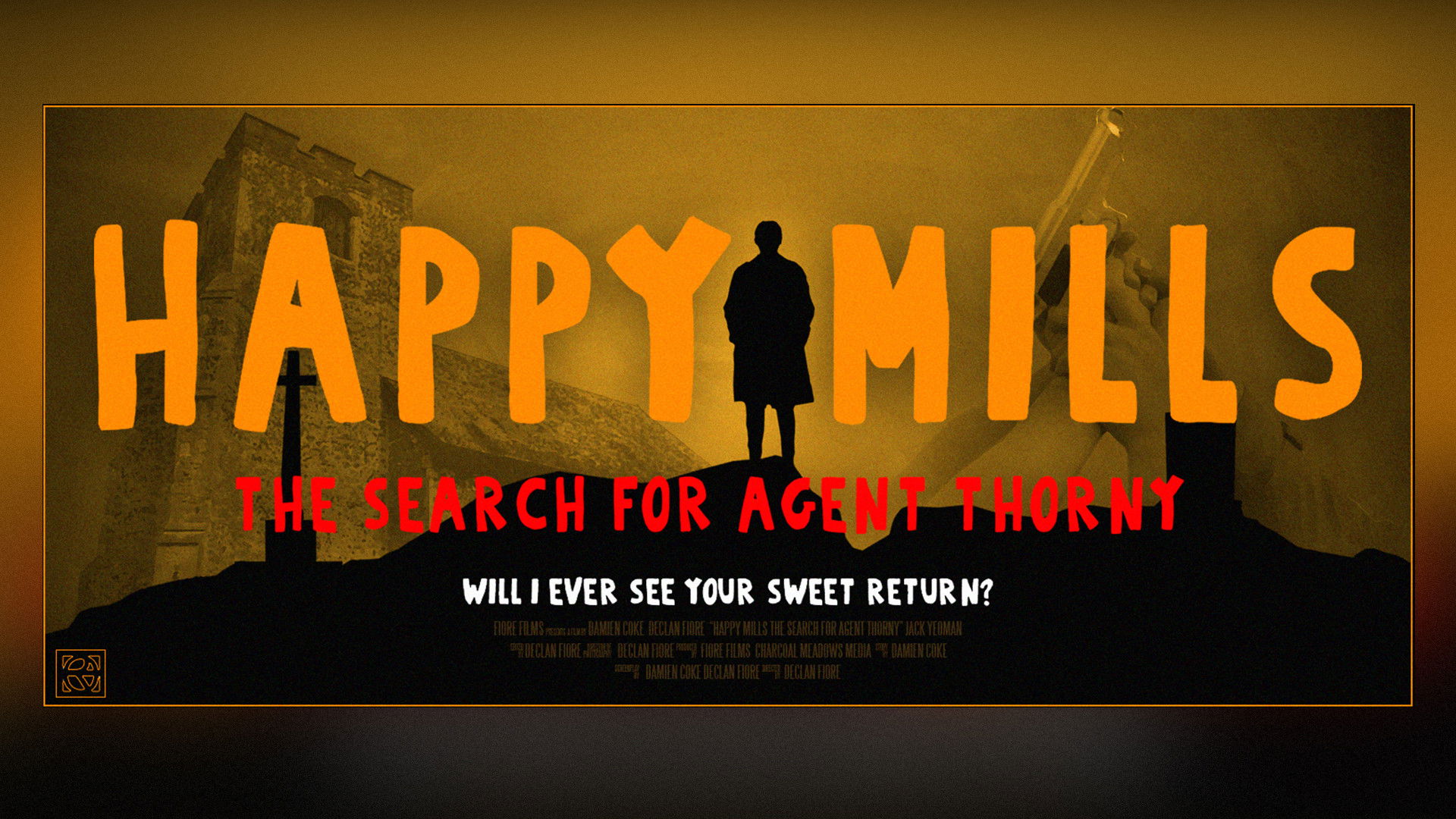 Backdrop for Happy Mills: The Search for Agent Thorny