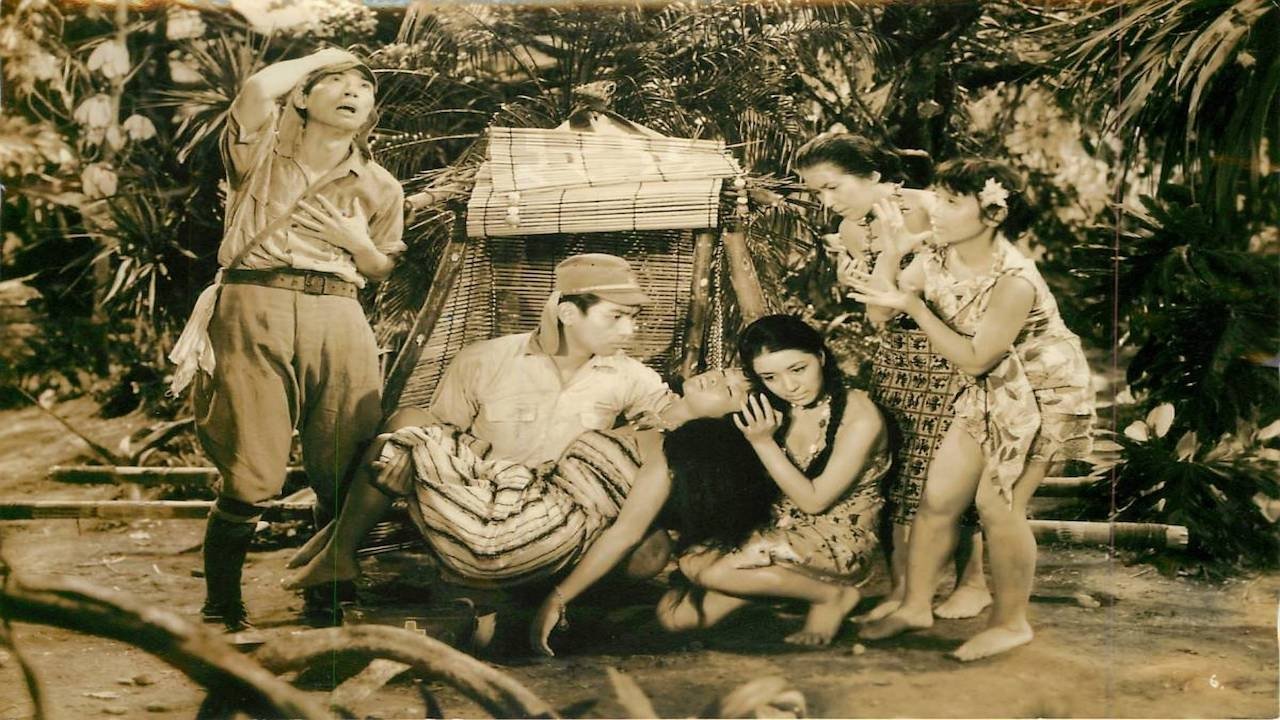 Backdrop for The Paradise Island Story