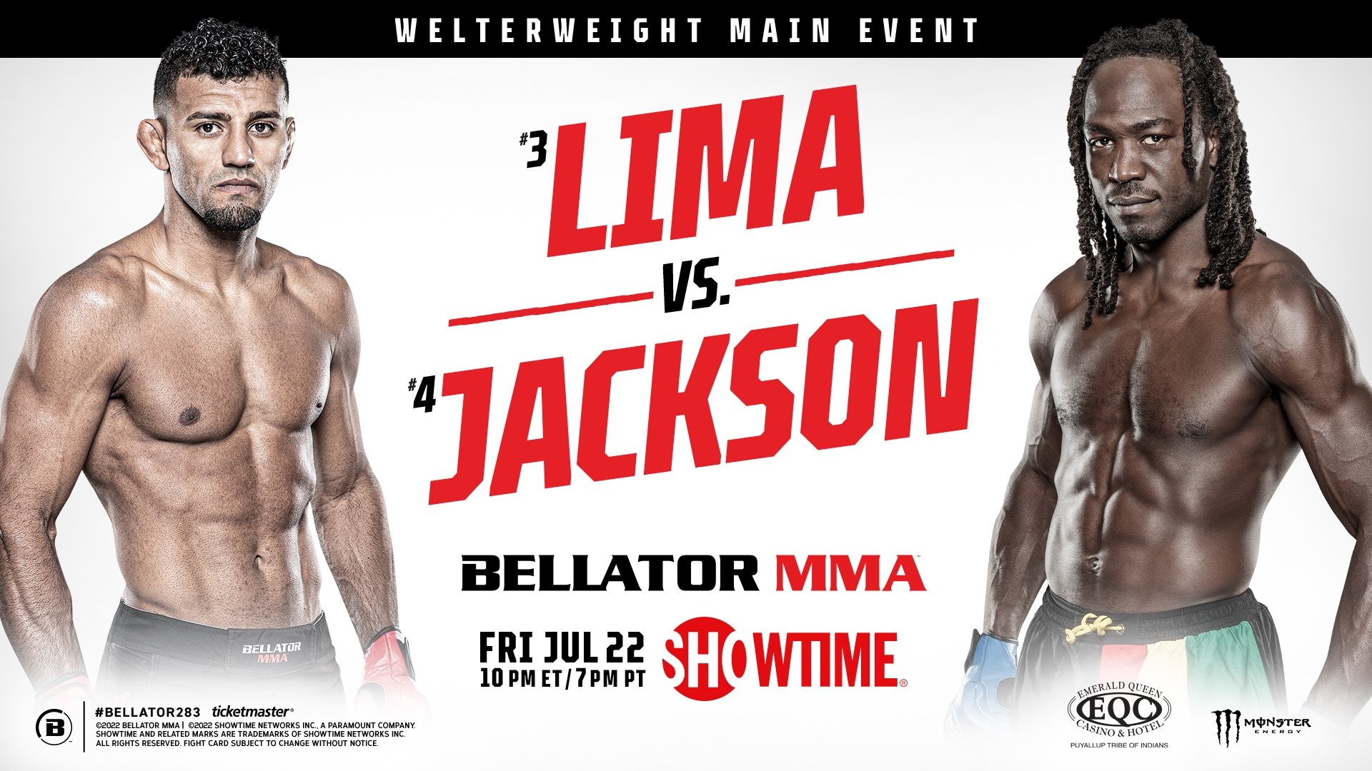 Backdrop for Bellator 283: Lima vs. Jackson