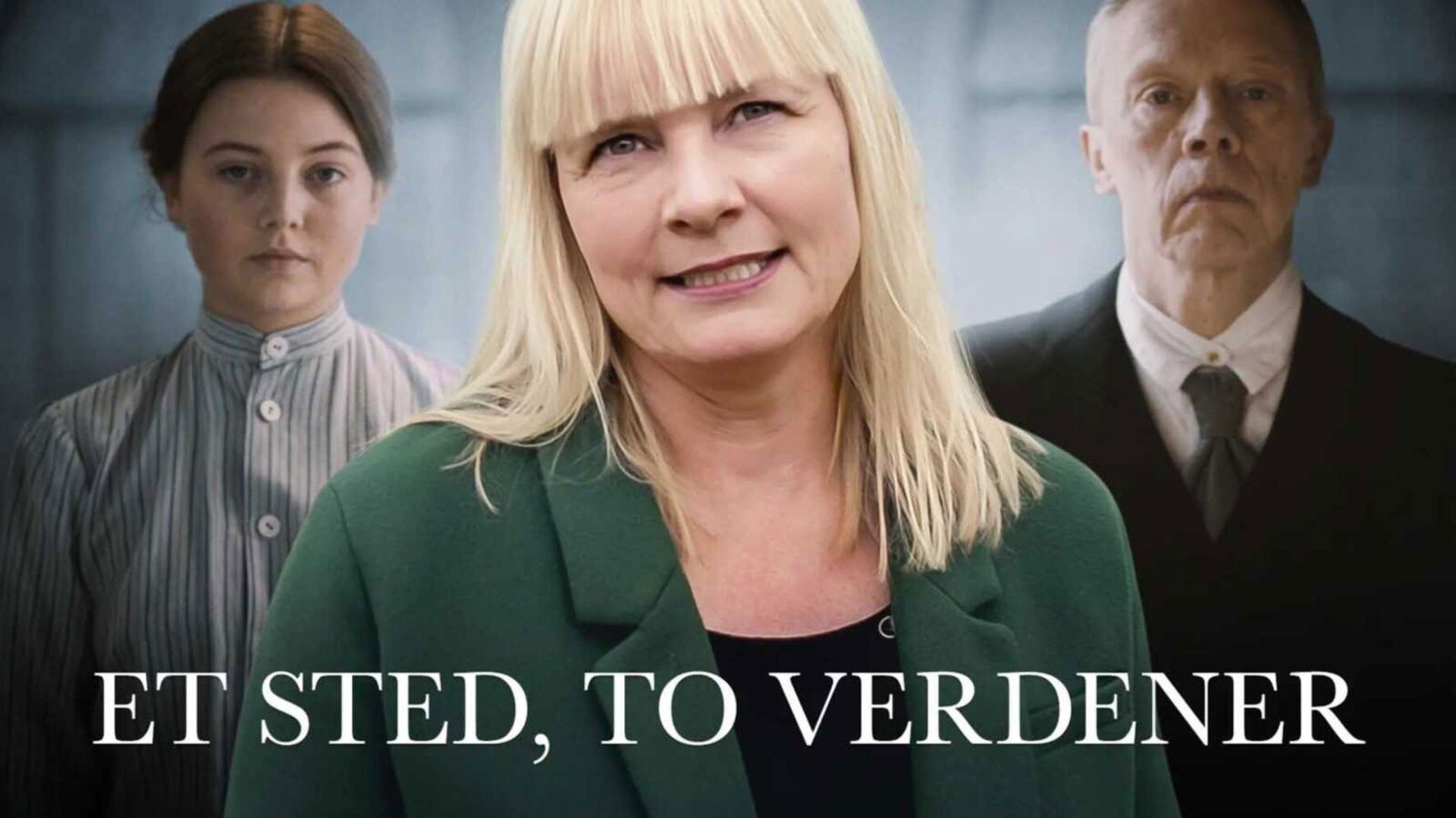 Backdrop for Et sted, to verdener