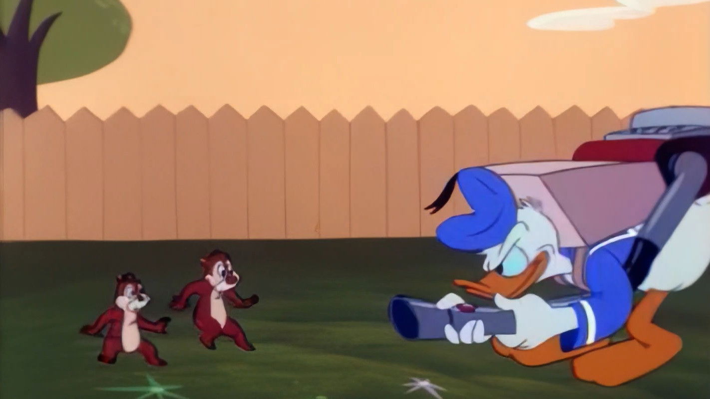 Backdrop for Donald and the Big Nut