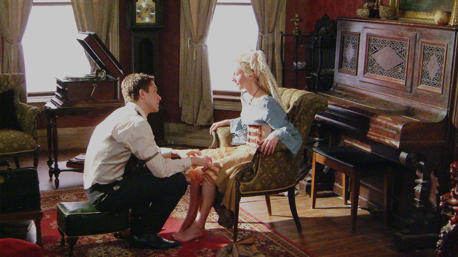 Backdrop for The Limb Salesman