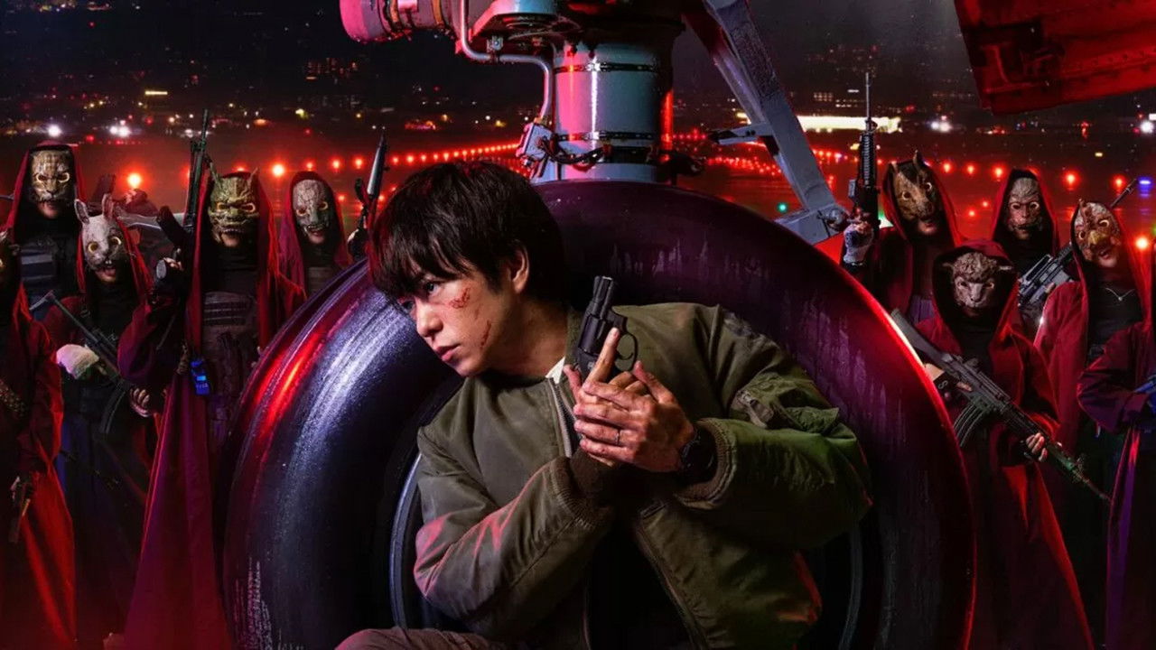 Backdrop for Occupation of the New Airport