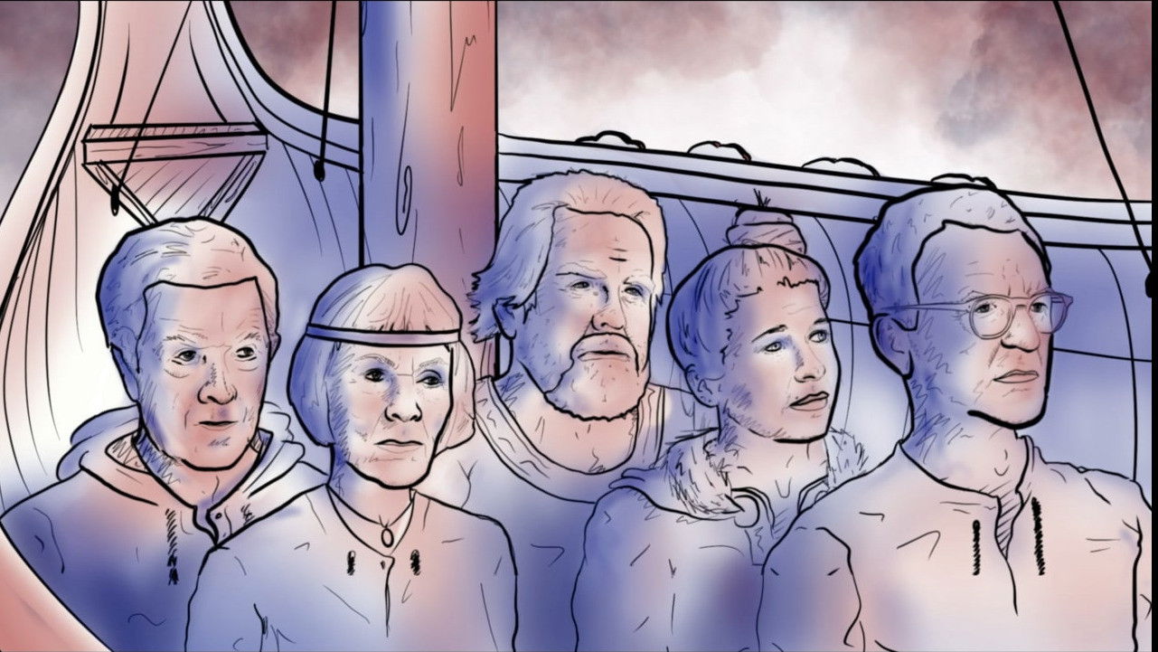 Backdrop for Islande, Sur les Traces de la Démocratie