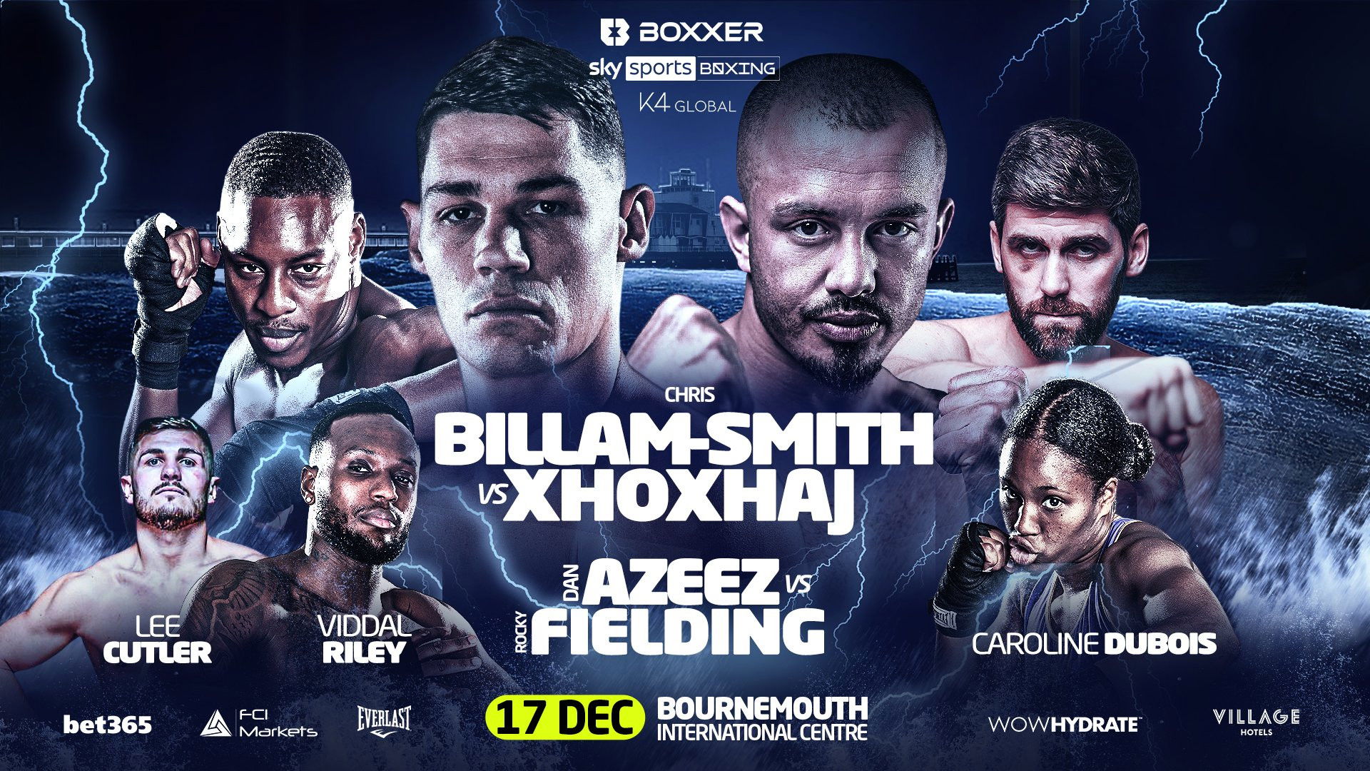 Backdrop for Chris Billam-Smith vs. Armend Xhoxhaj