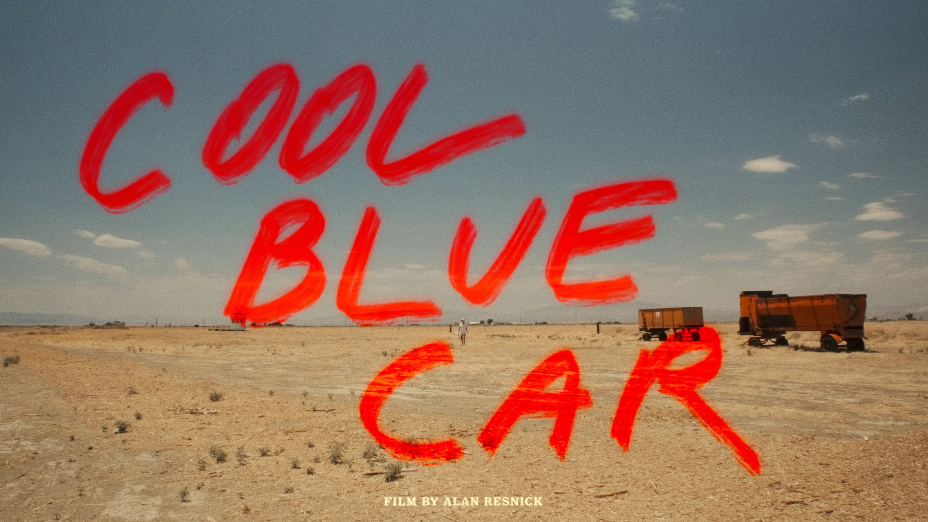 Backdrop for Cool Blue Car