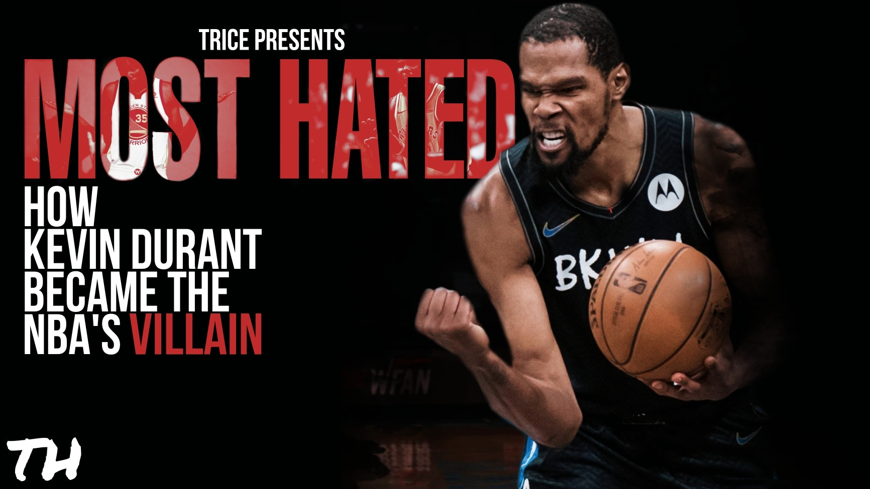 Backdrop for Most Hated: How Kevin Durant Became the NBA’s Villain