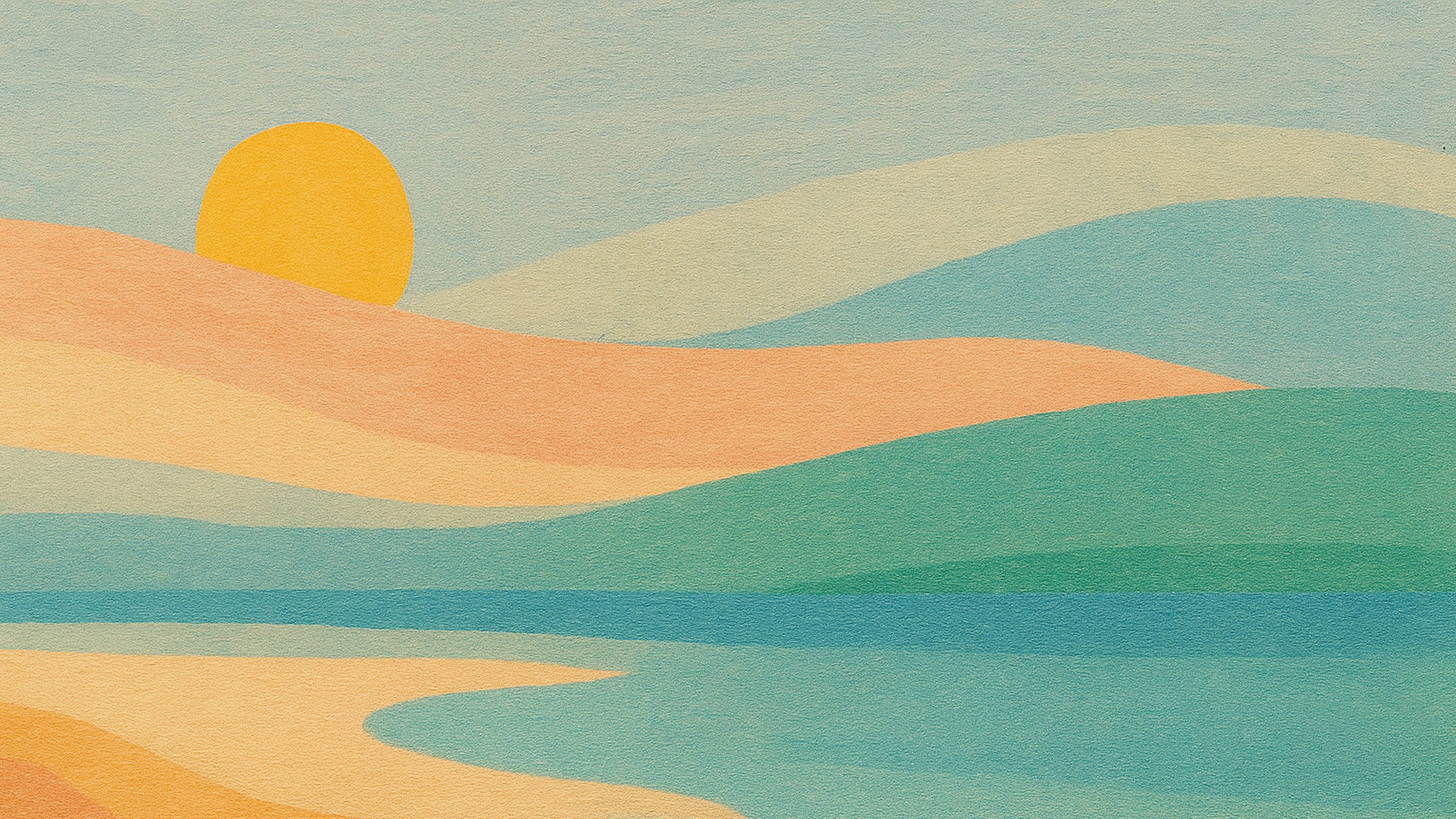 Backdrop for The Sun Shines Different in Miami