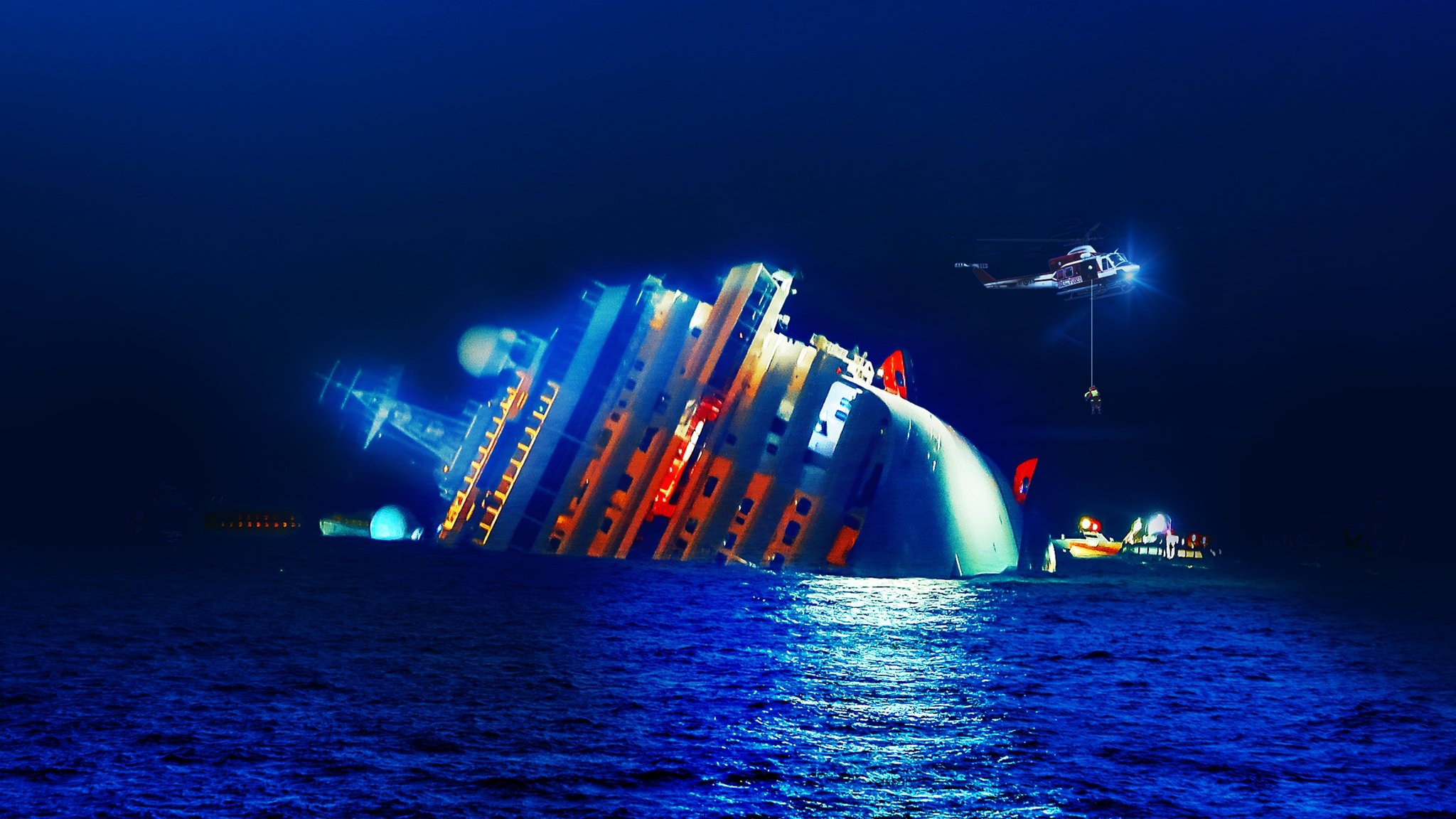 Backdrop for Inside Costa Concordia: Voices of Disaster