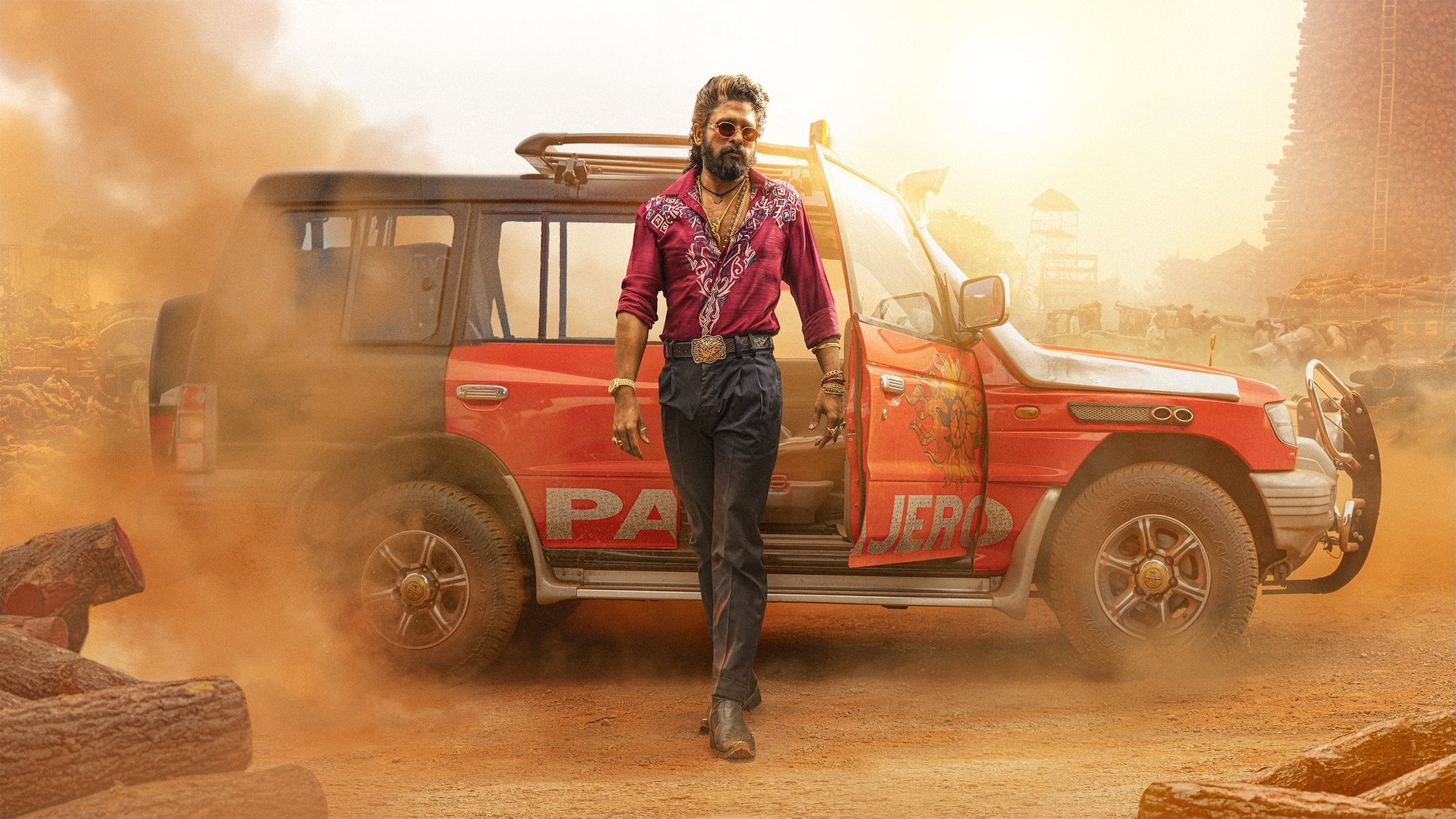 Backdrop for Pushpa 2 - The Rule