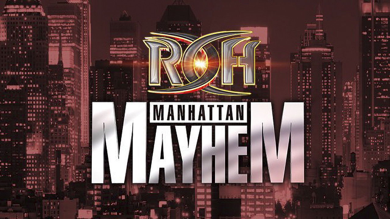 Backdrop for ROH: Manhattan Mayhem