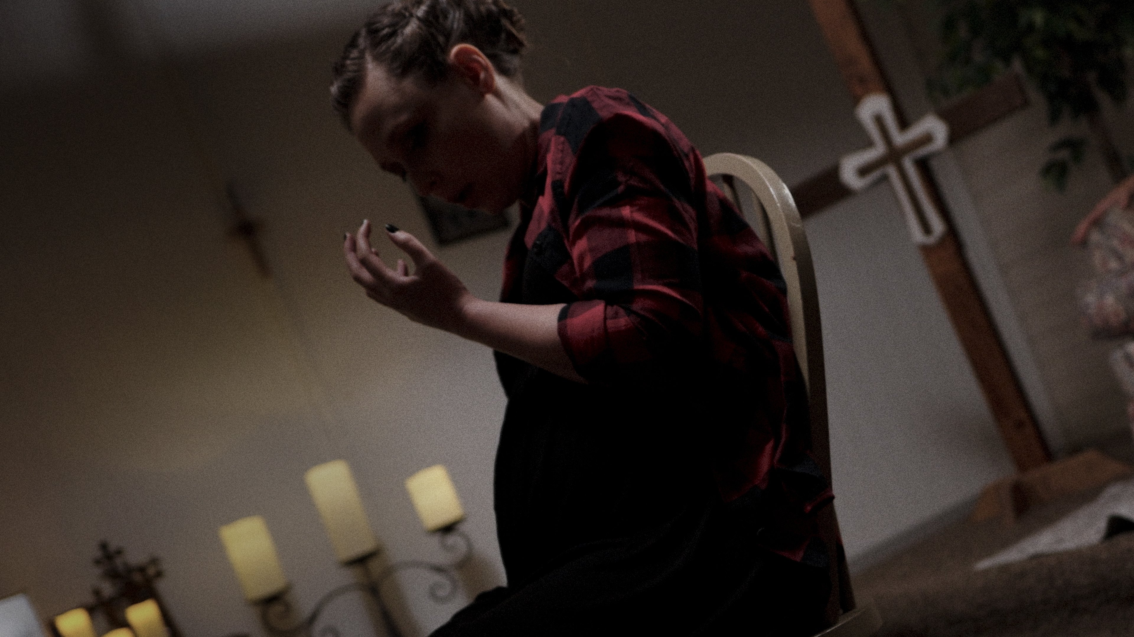 Backdrop for Man Finds Tape