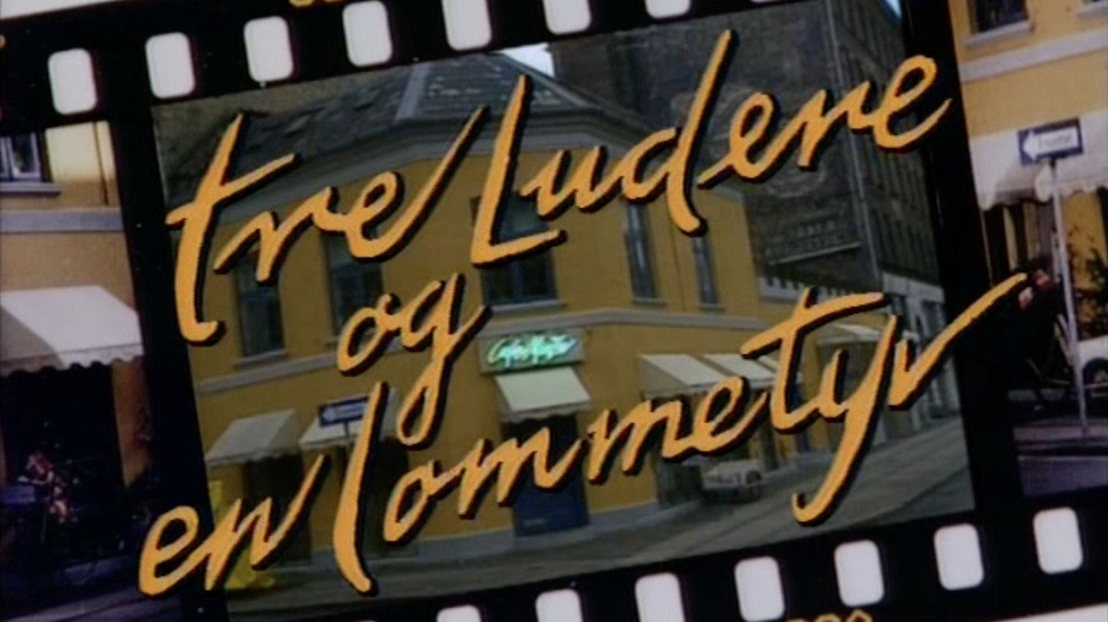 Backdrop for Tre ludere og en lommetyv