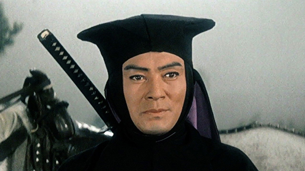 Backdrop for The Black Hooded Man in Peril