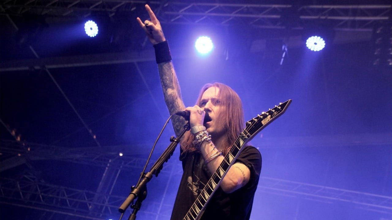 Backdrop for Children of Bodom: The making of I Worship Chaos