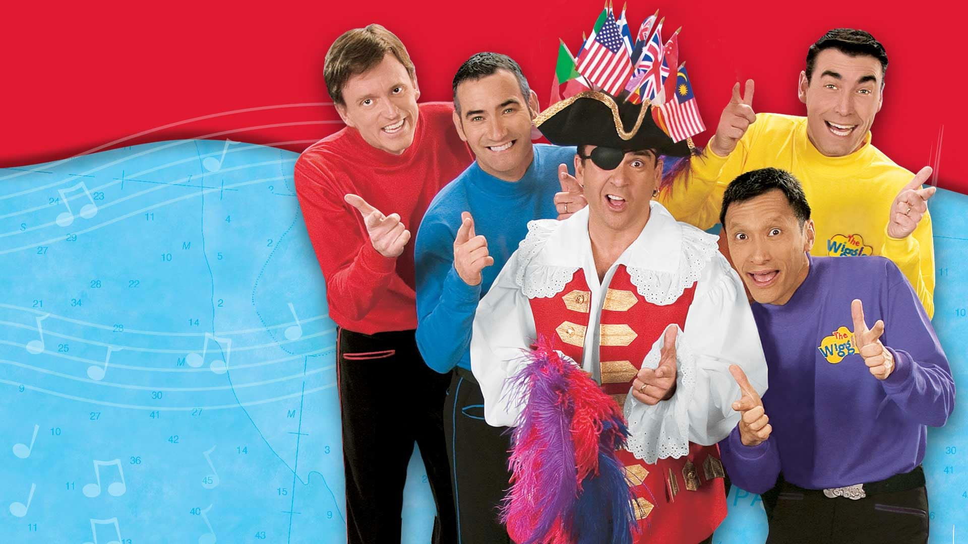 Backdrop for The Wiggles Live in Concert 2006: Sailing Around the World