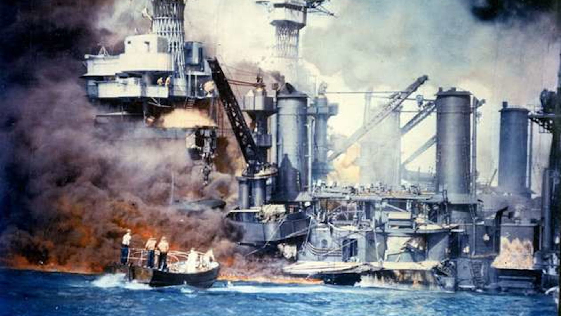 Backdrop for Unsung Heroes of Pearl Harbor