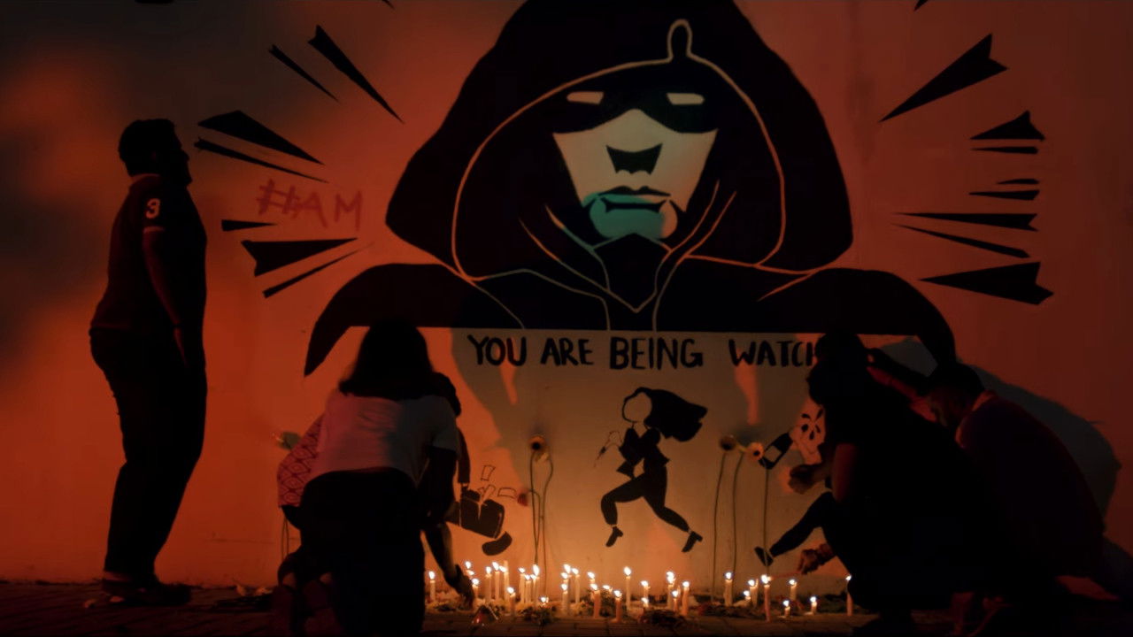 Backdrop for Arulmozhi