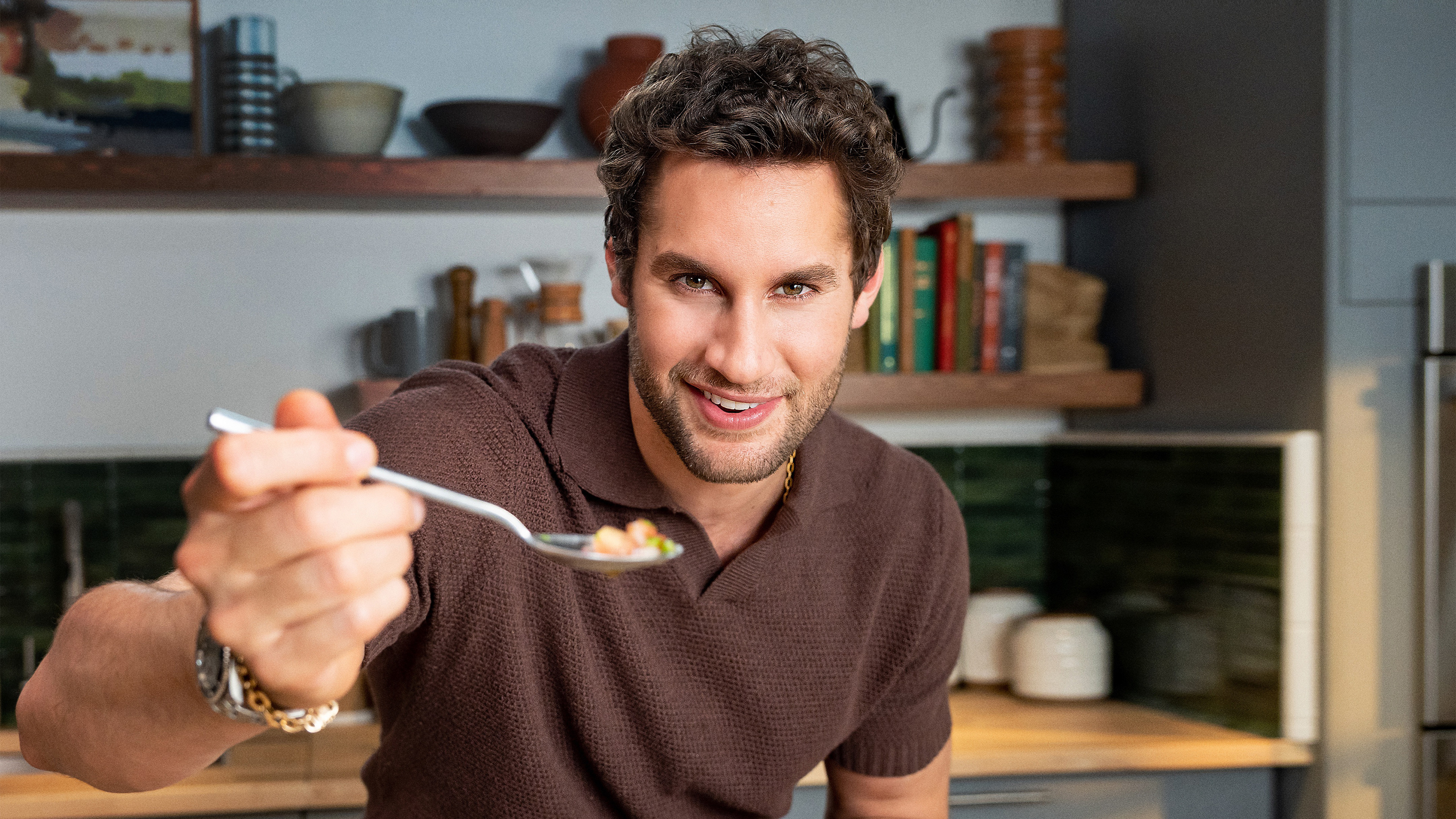 Backdrop for Hot Dish with Franco