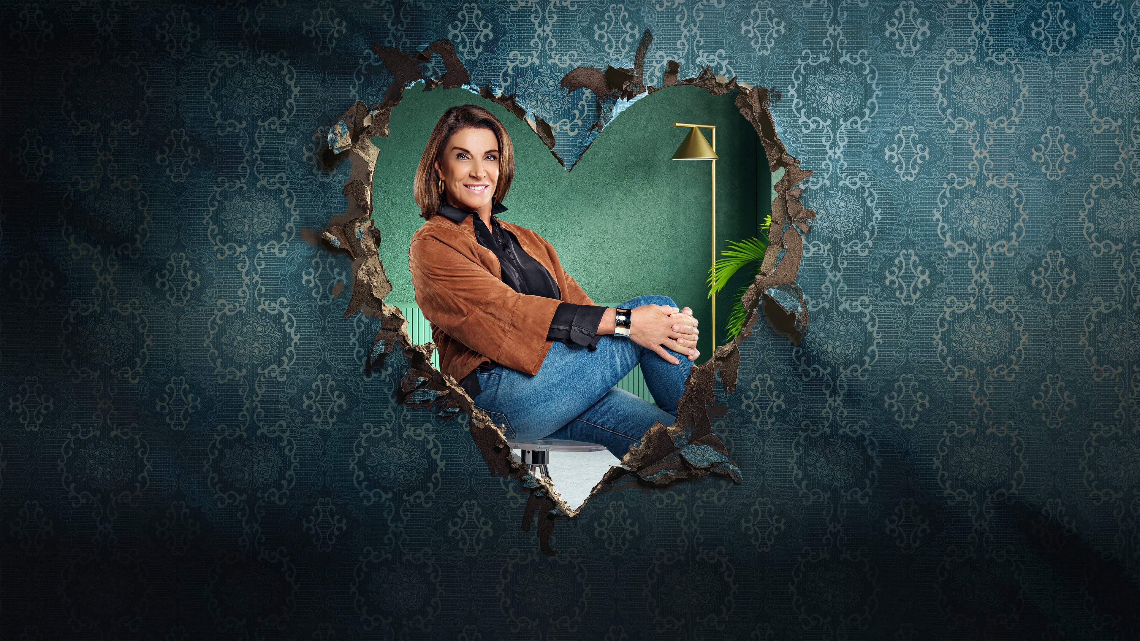 Backdrop for Tough Love with Hilary Farr