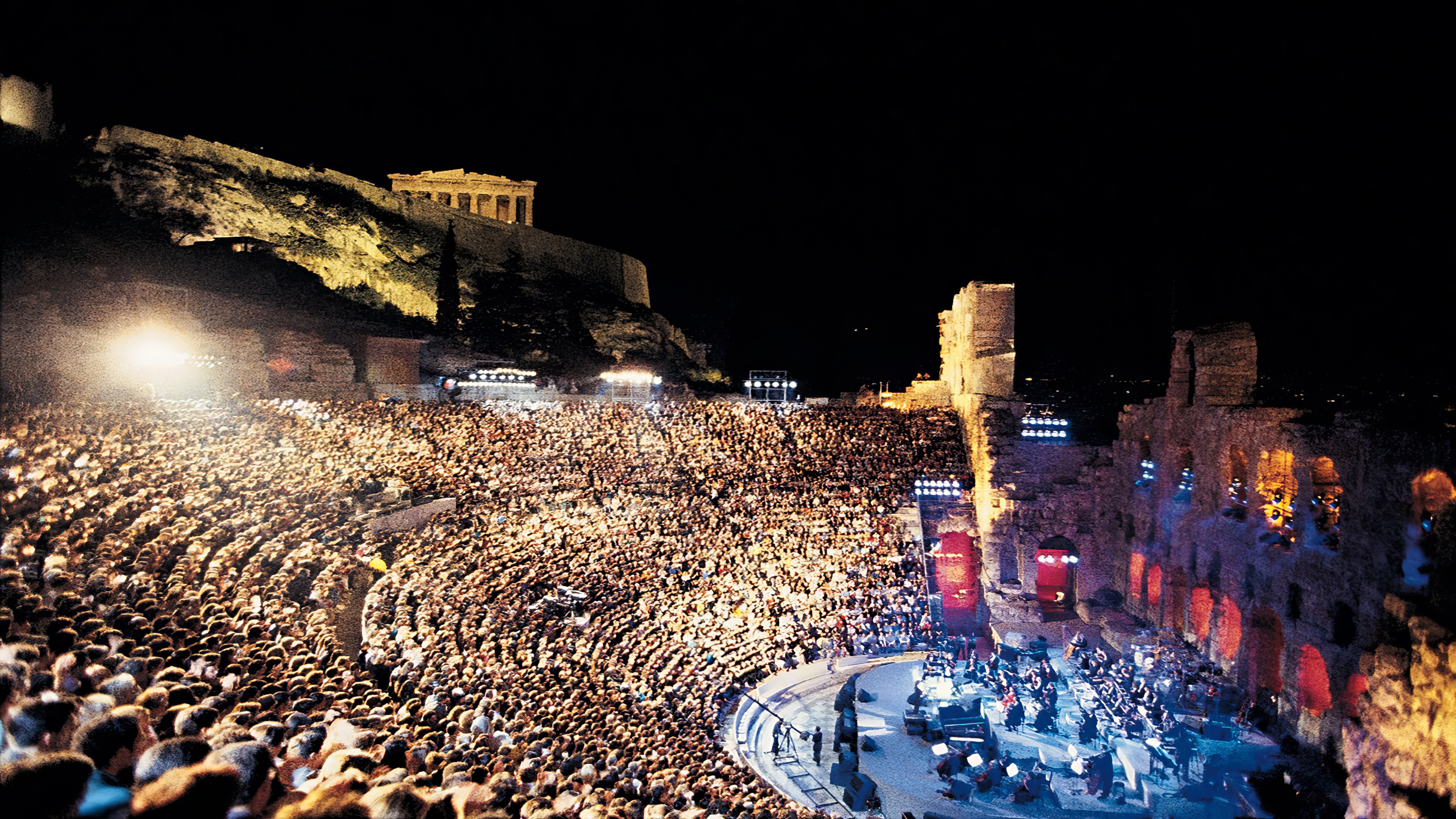 Backdrop for Yanni - Live at the Acropolis - 25th Anniversary