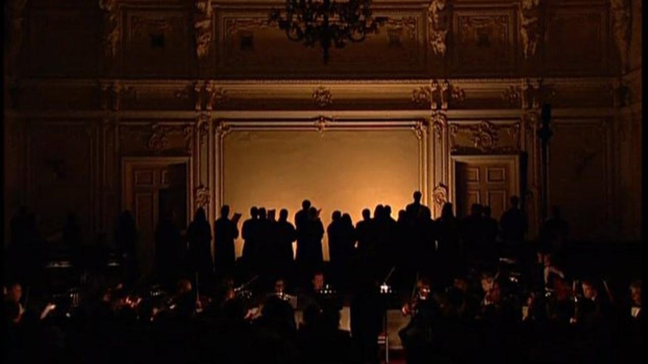 Backdrop for The Diary of St. Petersburg: Mozart. Requiem