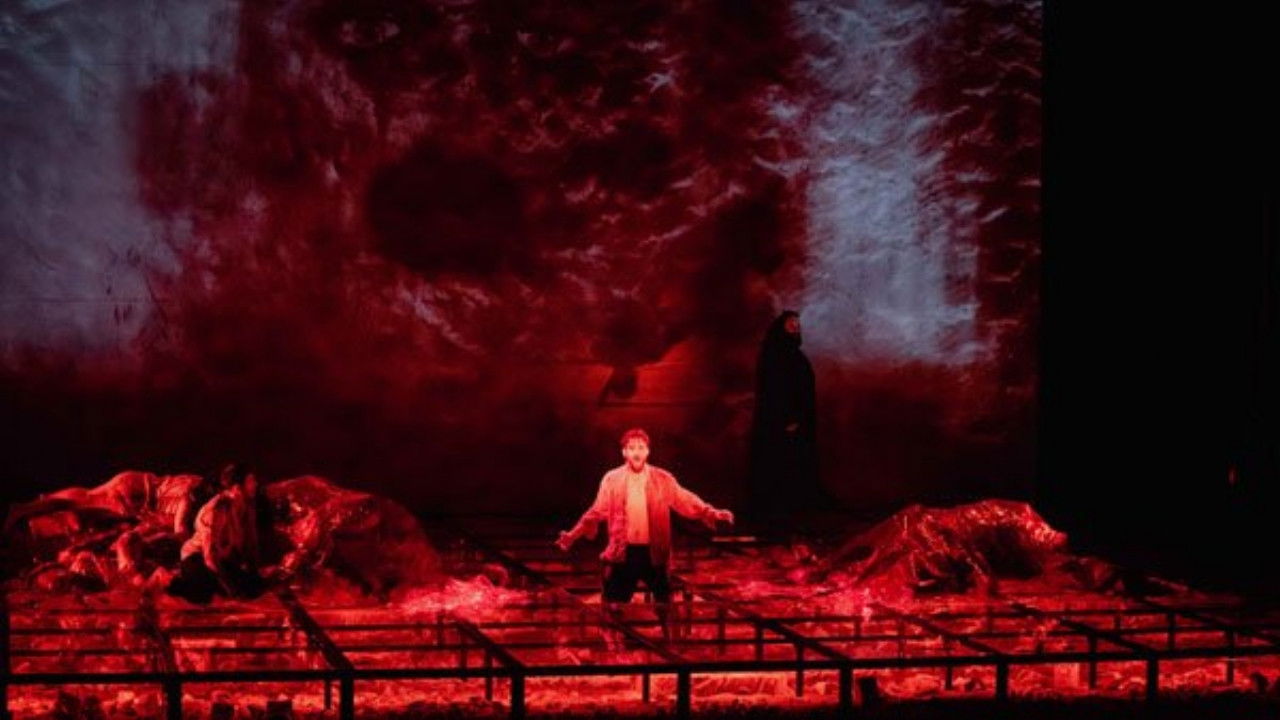 Backdrop for Don Giovanni à l'Opéra de Lille