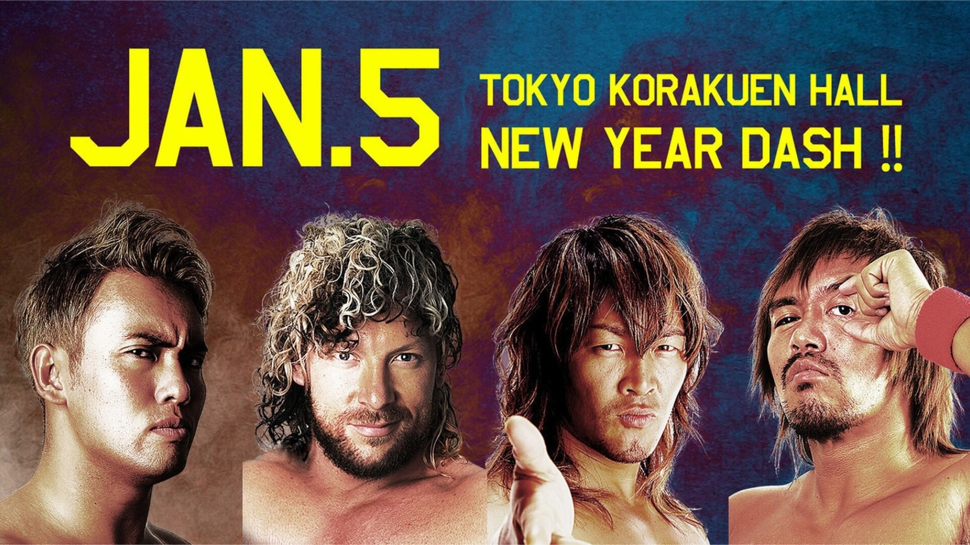 Backdrop for NJPW New Year Dash !! 2017