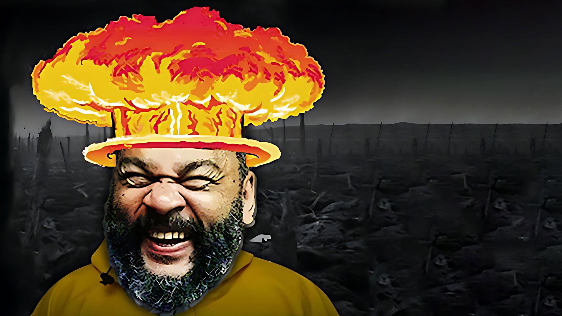 Backdrop for Dieudonné - Atomic Power