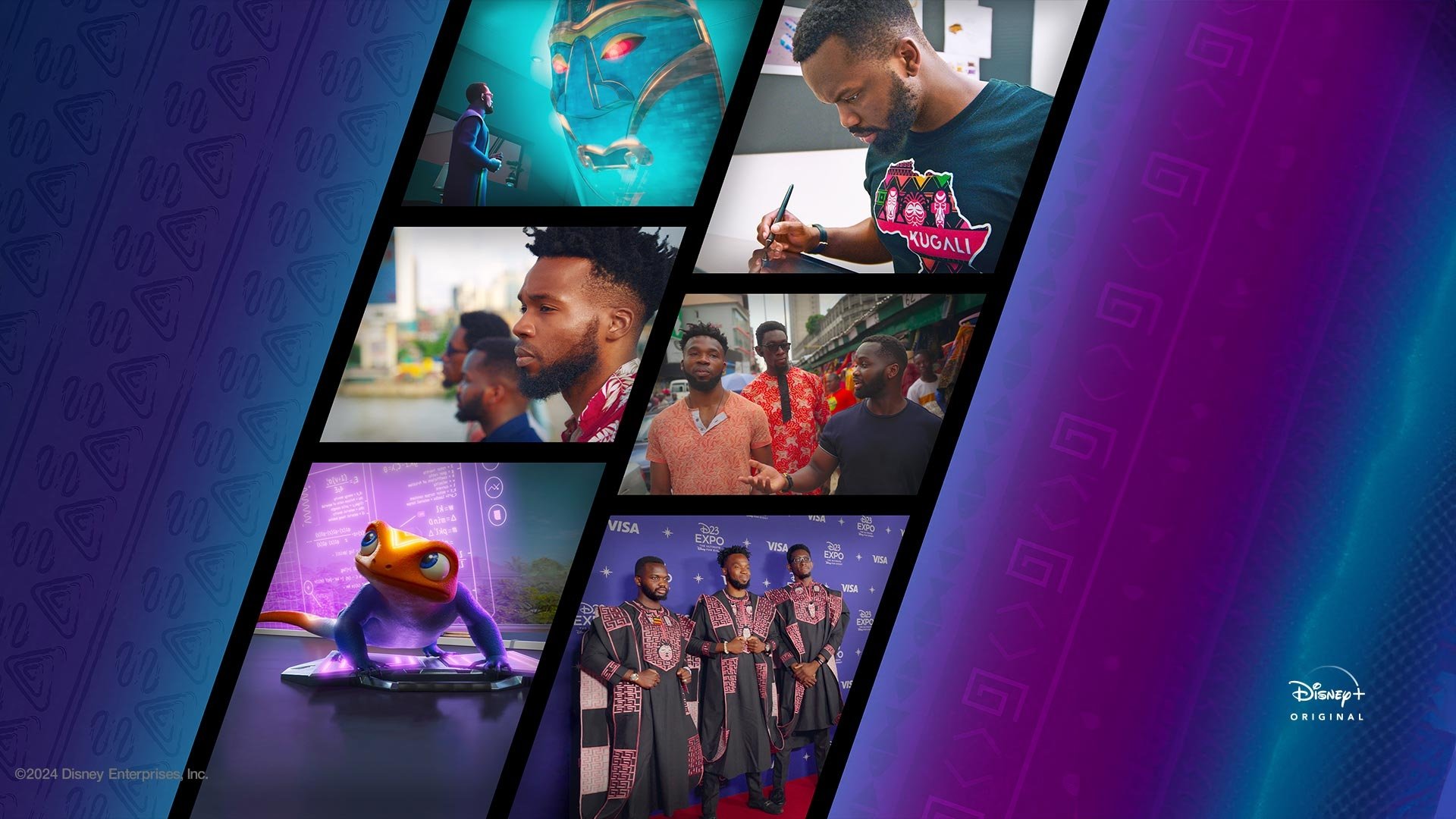 Backdrop for Iwájú: A Day Ahead