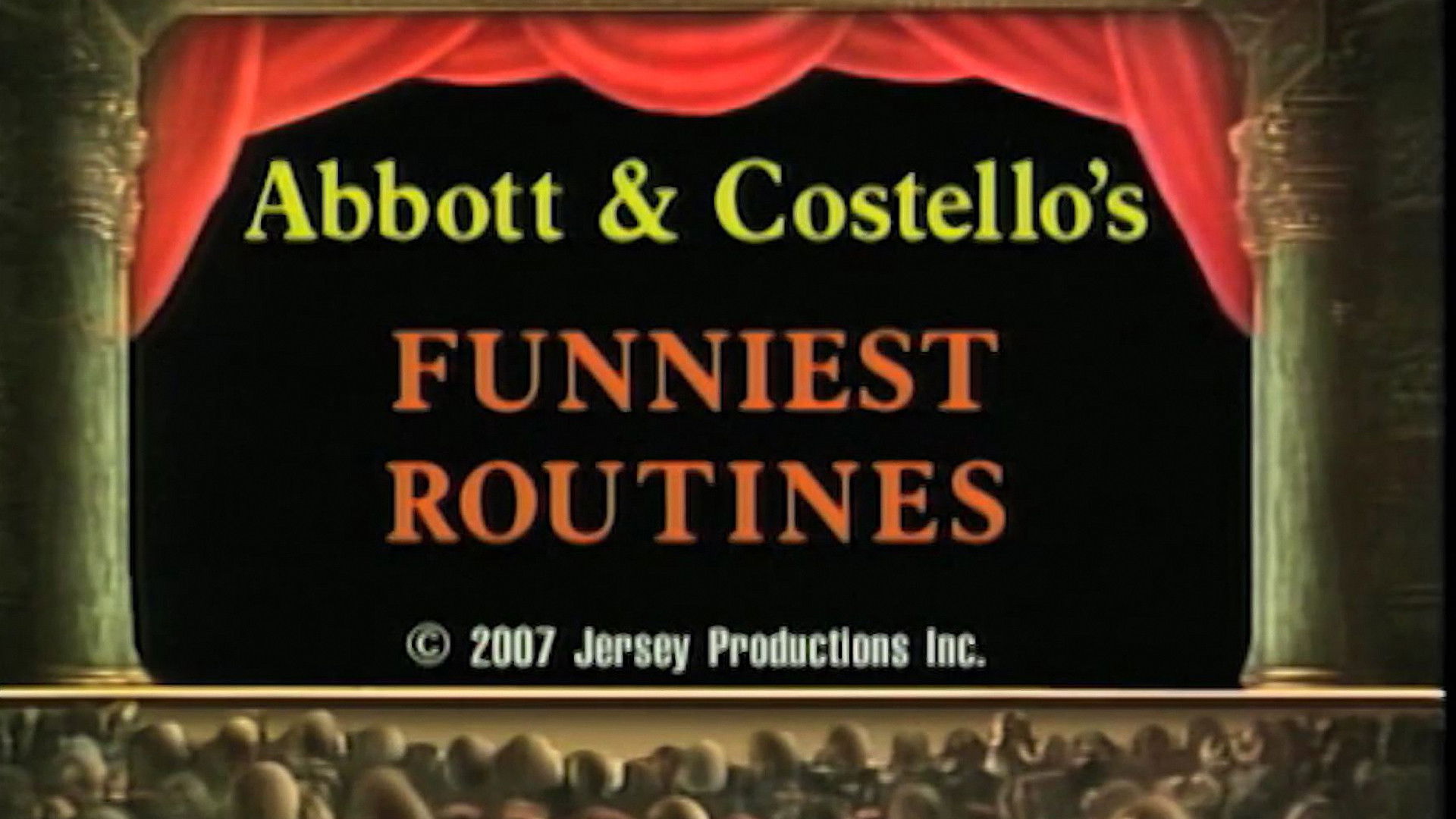 Backdrop for Abbott and Costello: Funniest Routines, Vol. 1