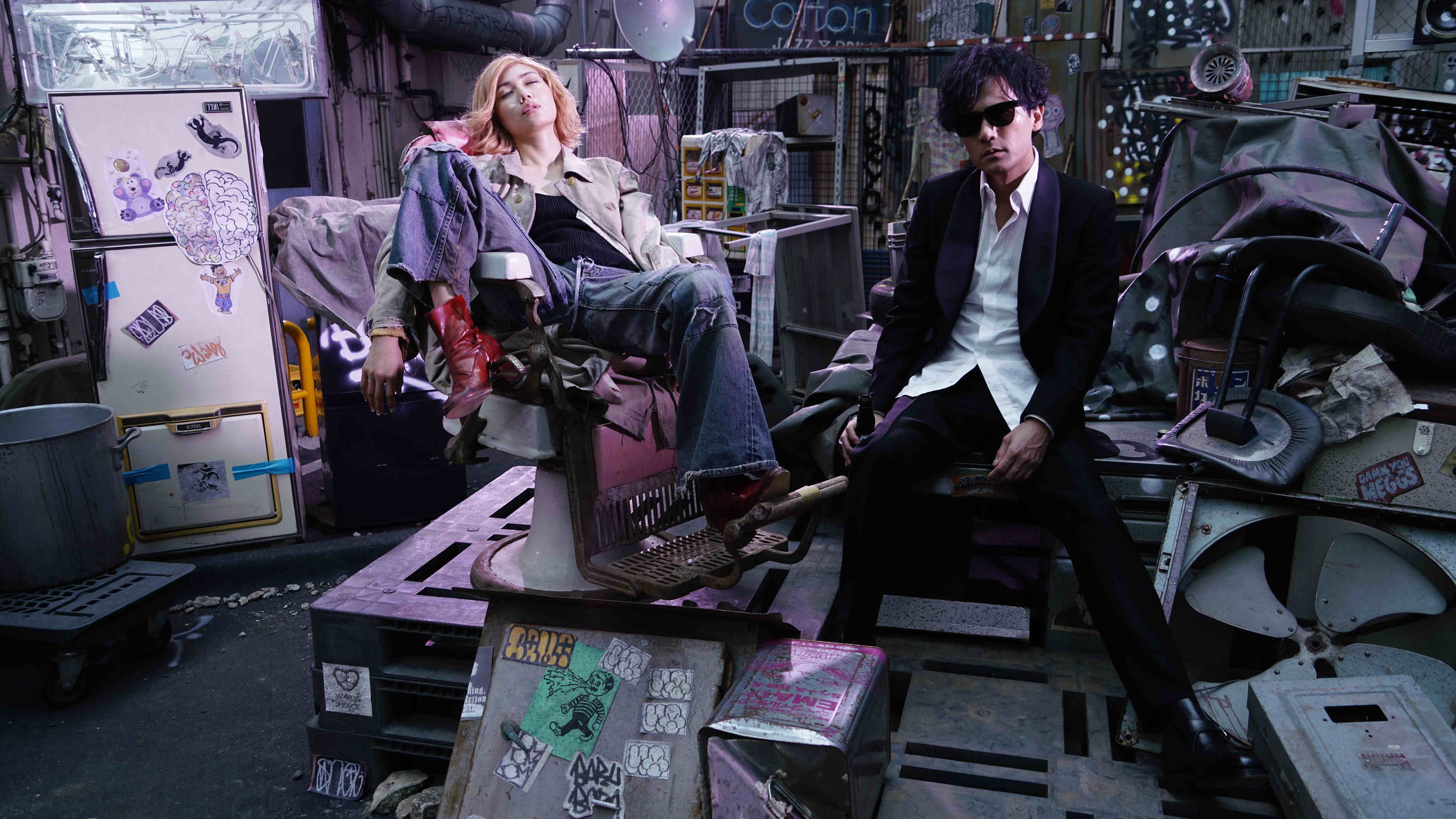 Backdrop for Tezuka's Barbara