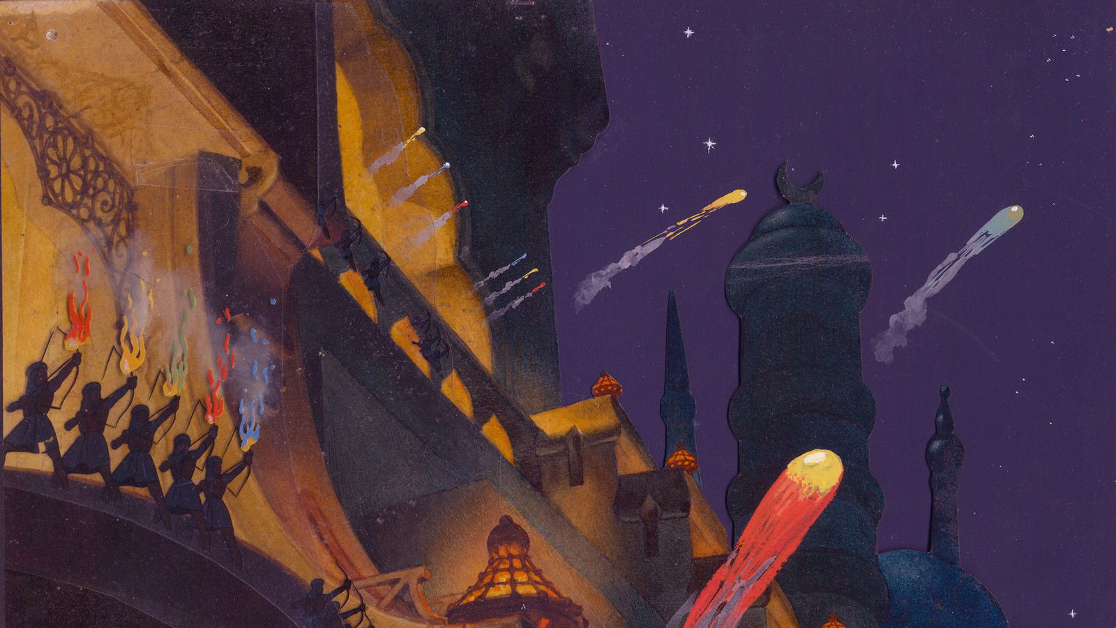 Backdrop for The Rose Of Baghdad